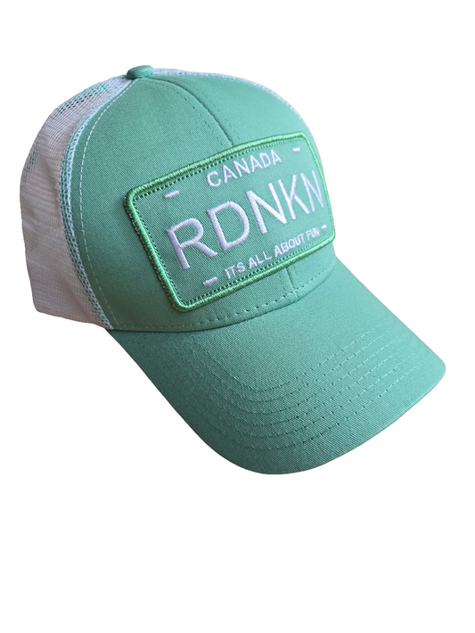 A RDNKN Mint Green High Ponytail Cap
