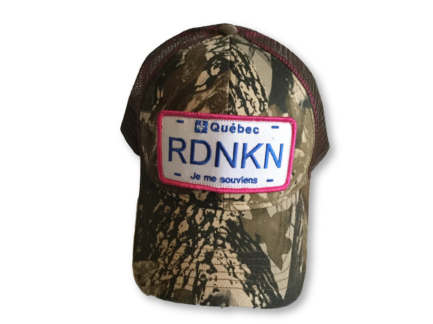 Quebec RDNKN Mesh 6 Panel low profile trucker hat - rdnkn.ca