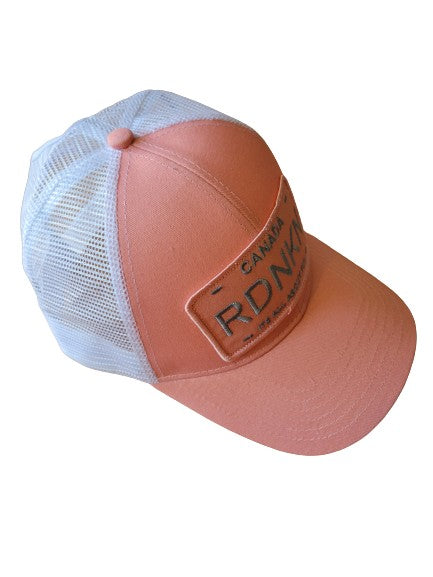 Women's Peach High Ponytail Ballcap