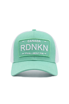 A RDNKN Mint Green High Ponytail Ballcap