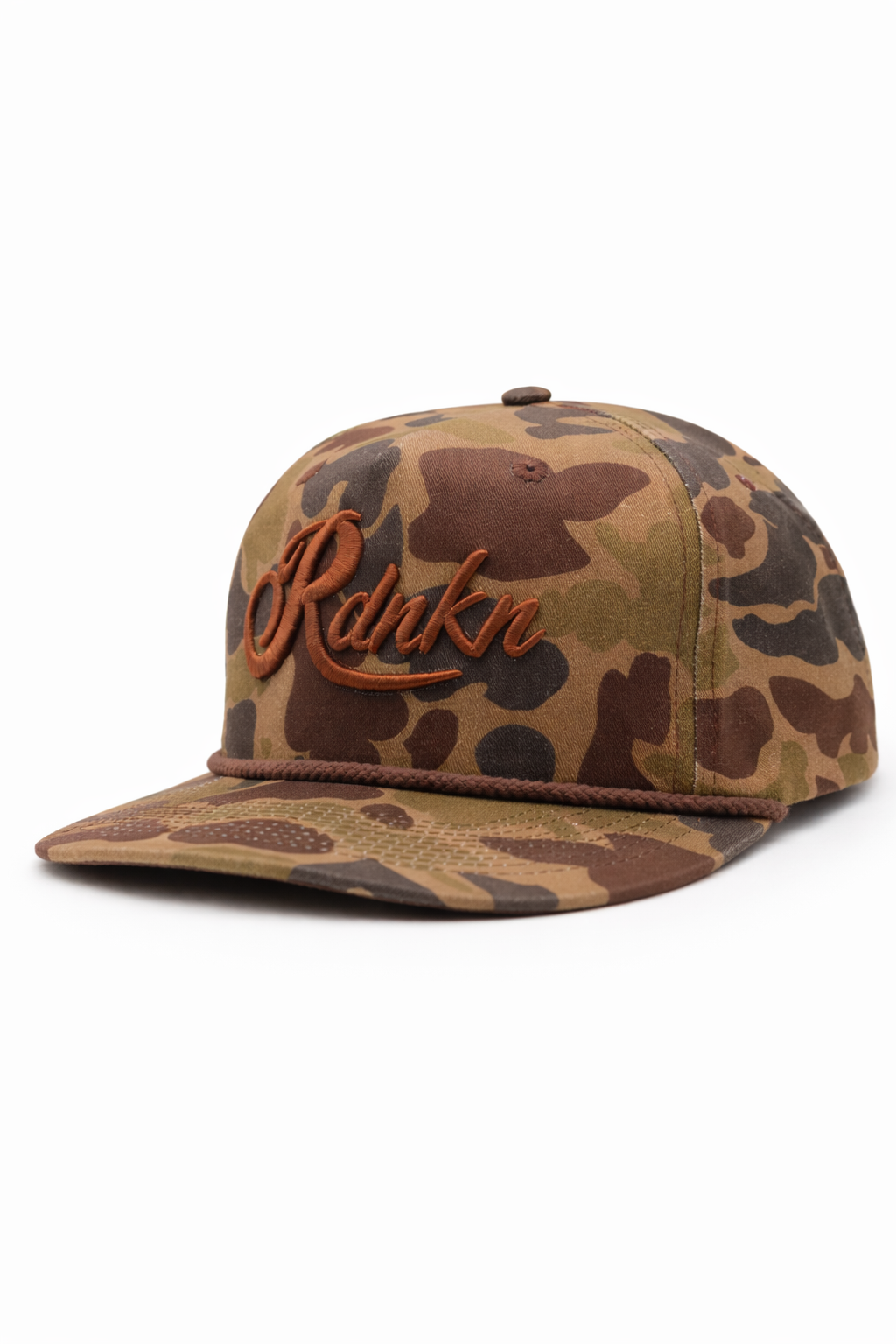 RDNKN Dark Brown  Duck Camo Ballcap