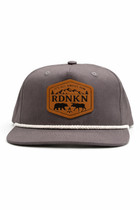 RDNKN Grey Flat Brim Snapback Ballcap