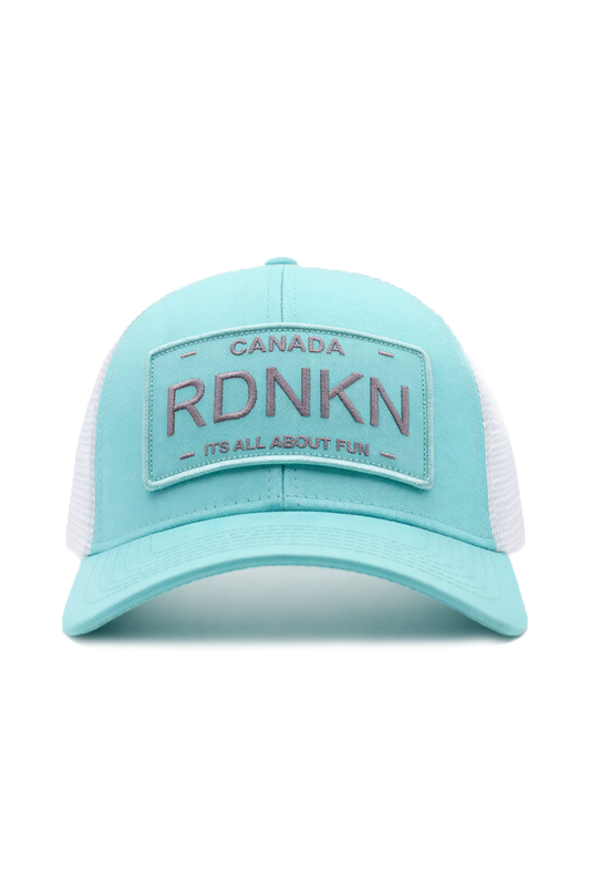 Women's Teal High Ponytail Ballcap