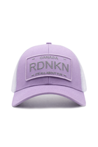 Women's Light Purple High Ponytail Ballcap