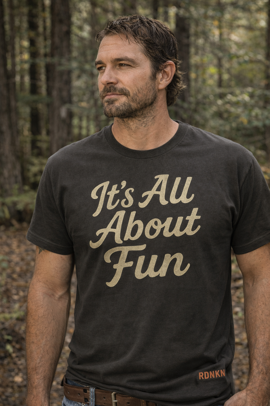 ITS ALL ABOUT FUN T-Shirt - Premium Comfort Tee by RDNKN