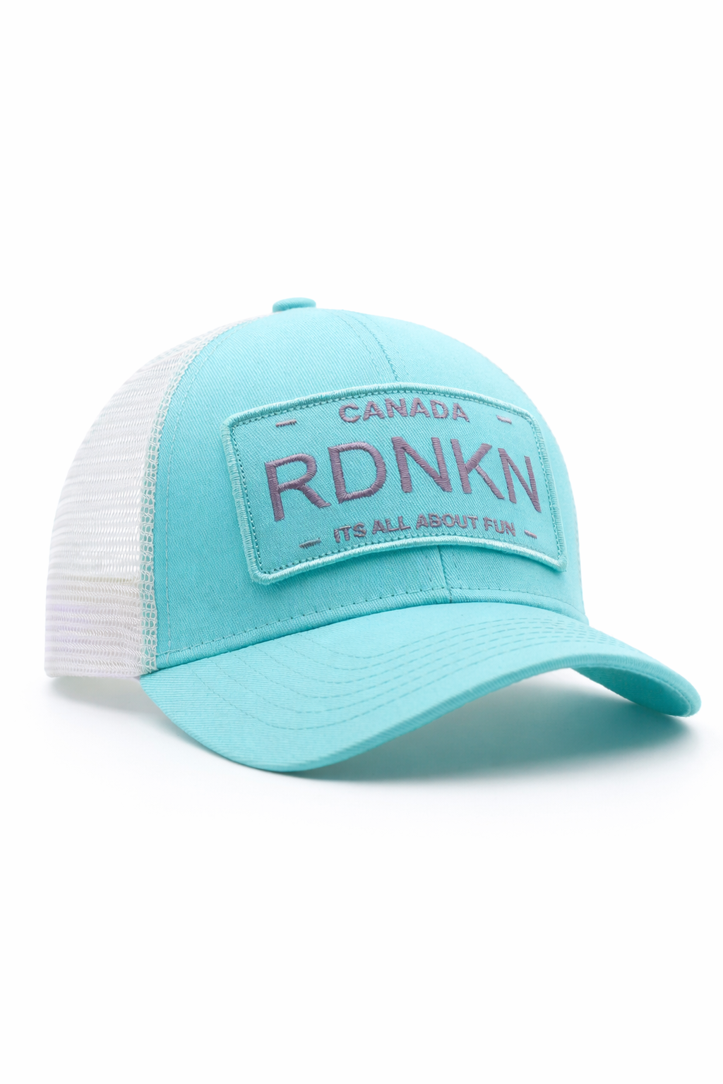 Women's Teal High Ponytail Ballcap