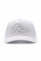 White on white rope Ballcap