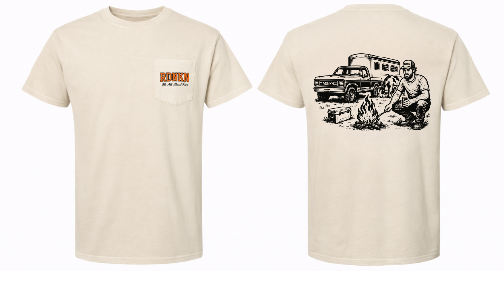 RDNKN Camp Fun T-Shirt - Its All About Fun Outdoor Tee