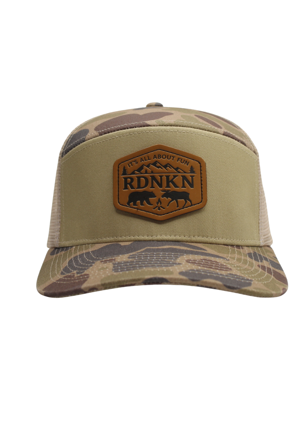 7 Panel Duck Camo Snapback Ballcap