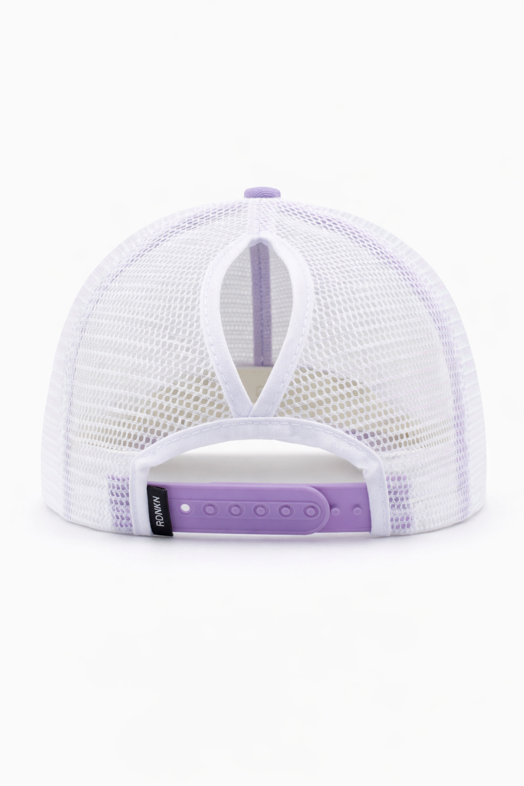 Women's Light Purple High Ponytail Ballcap