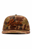 RDNKN Dark Brown  Duck Camo Ballcap