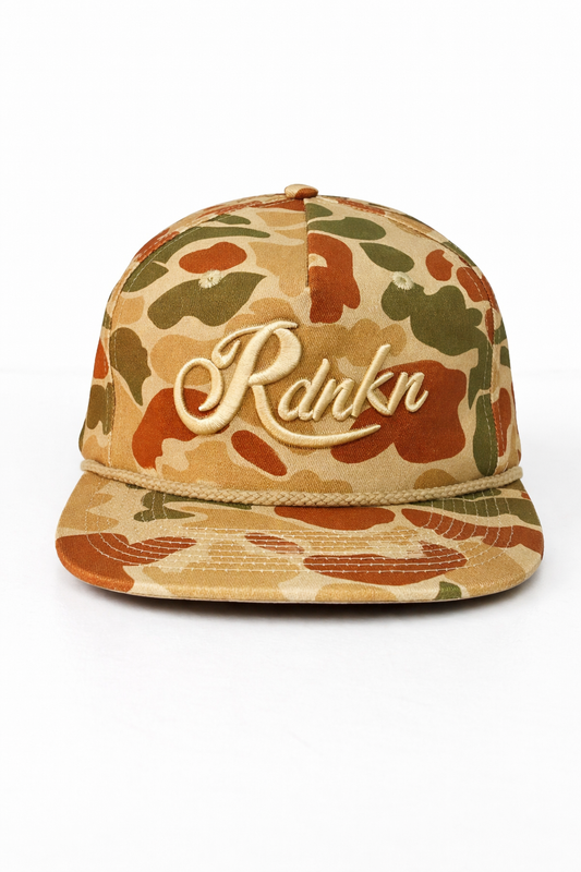 RDNKN Light Brown  Duck Camo Ballcap
