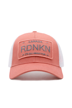 Women's Peach High Ponytail Ballcap