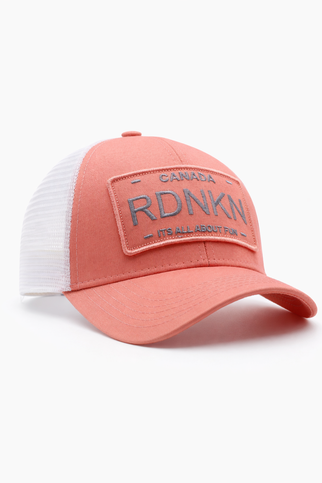 Women's Peach High Ponytail Ballcap